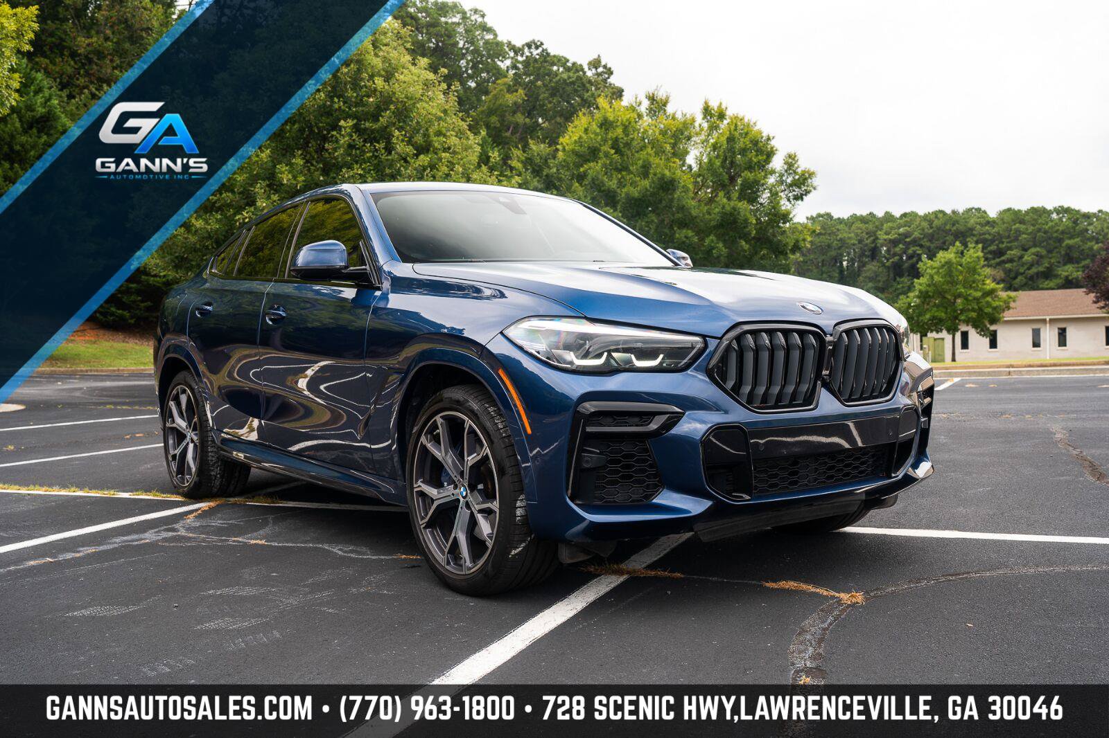 Used 2022 BMW X6 xDrive40i w/ M Sport Package AWD/4WD image 12