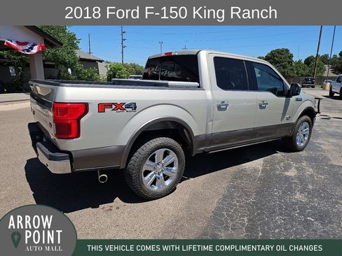 Used 2018 Ford F150 King Ranch w/ Equipment Group 601A Luxury AWD/4WD image 12