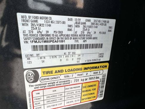 Used 2023 Ford Expedition Platinum AWD/4WD image 30