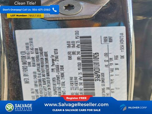 Used 2020 Ford Fusion SEL image 16