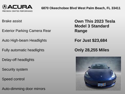 Used 2023 Tesla Model 3 Standard Range image 16