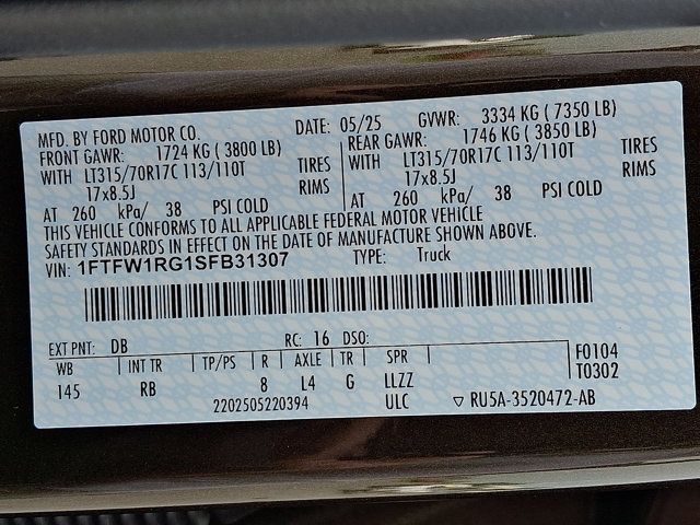 Used 2025 Ford F150 Raptor AWD/4WD image 34