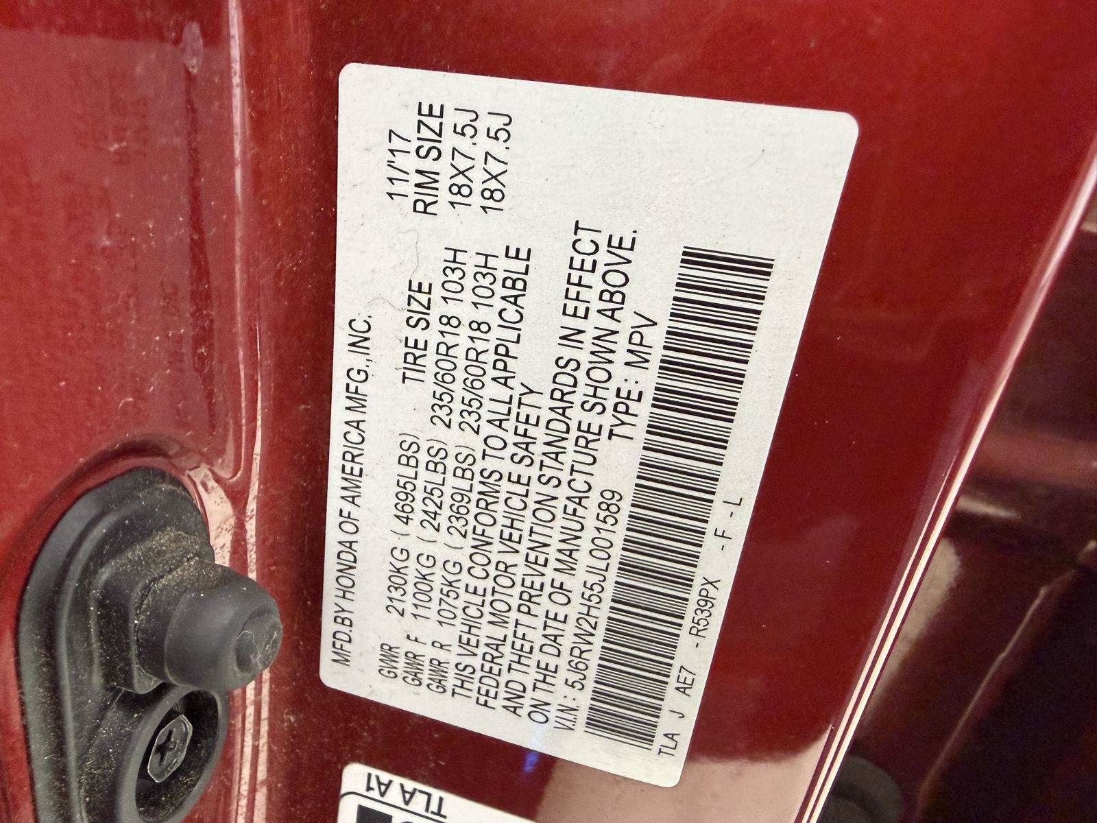 Used 2018 Honda CR-V EX image 26