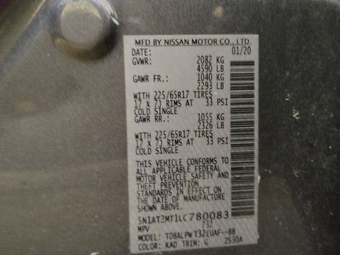 Used 2020 Nissan Rogue S w/ Special Edition Package FWD image 33