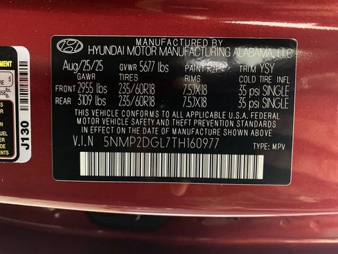 New 2026 Hyundai Santa Fe SEL image 37