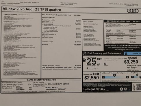 New 2025 Audi Q5 Premium image 31