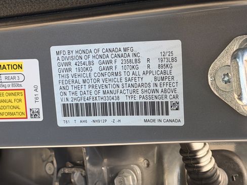 Used 2026 Honda Civic FWD Hybrid Sedan image 28