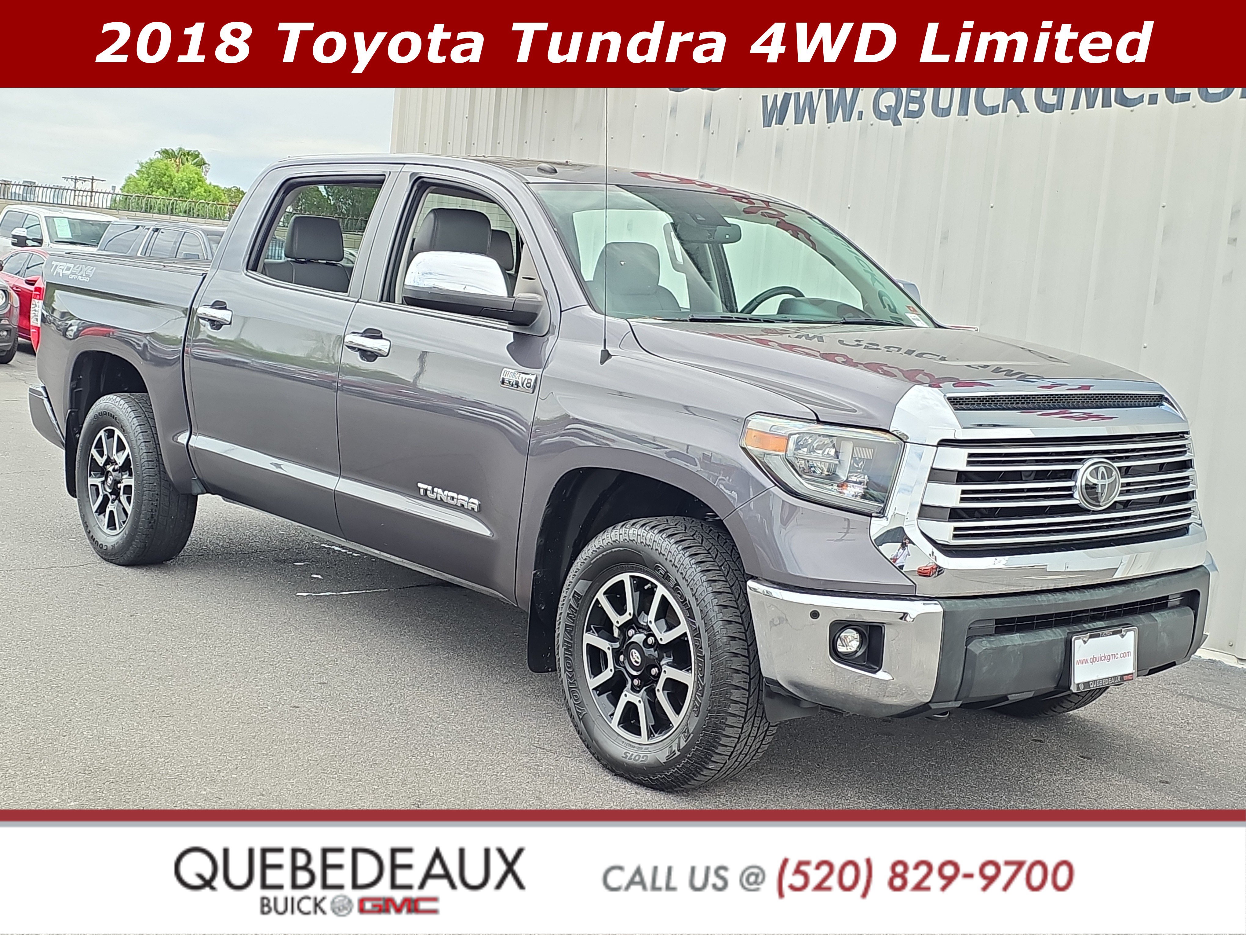 Used 2018 Toyota Tundra Limited w/ Limited Premium Package AWD/4WD image 1