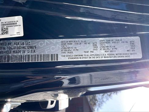 Used 2022 Jeep Gladiator Rubicon w/ Trailer Tow Package image 16