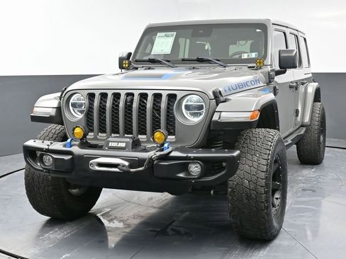 Used 2021 Jeep Wrangler Unlimited Rubicon 4xe w/ Steel Bumper Group image 5