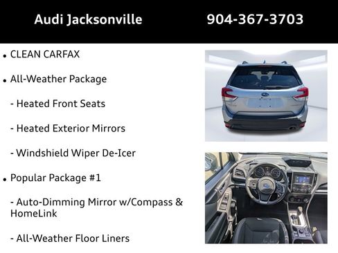 Used 2019 Subaru Forester Premium w/ Popular Package #1 image 9