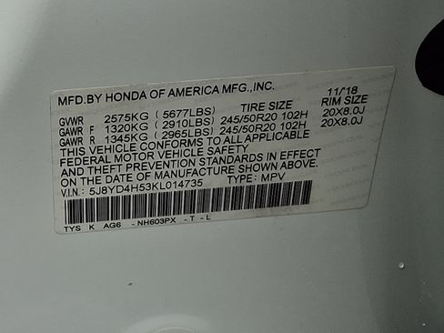 Used 2019 Acura MDX SH-AWD w/ Technology Package image 27