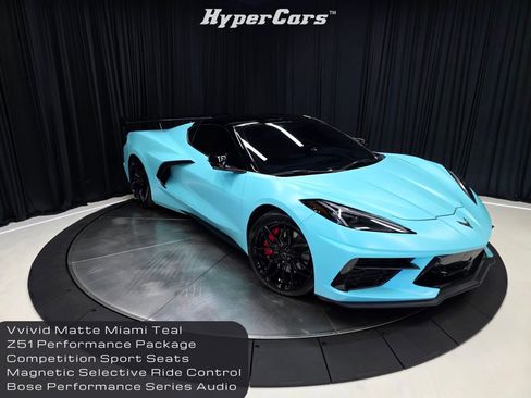 Used 2023 Chevrolet Corvette Stingray Preferred Cpe w/ Z51 Performance Package RWD image 1
