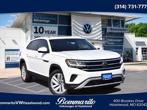 Certified 2023 Volkswagen Atlas Cross Sport SE w/ Panoramic Sunroof Package FWD image 1