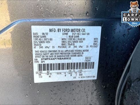 Used 2022 Ford Edge ST image 30