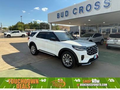 New 2025 Ford Explorer Platinum