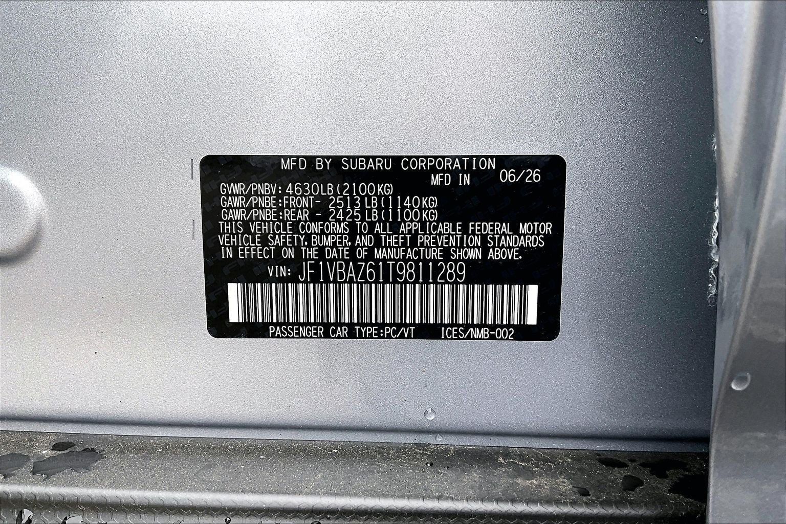 New 2026 Subaru WRX tS AWD/4WD image 12