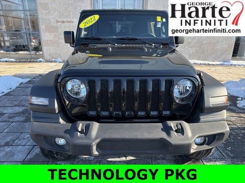 Used 2022 Jeep Wrangler Unlimited Sport image 2