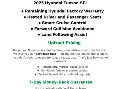 Used 2025 Hyundai Tucson SEL AWD/4WD image 2