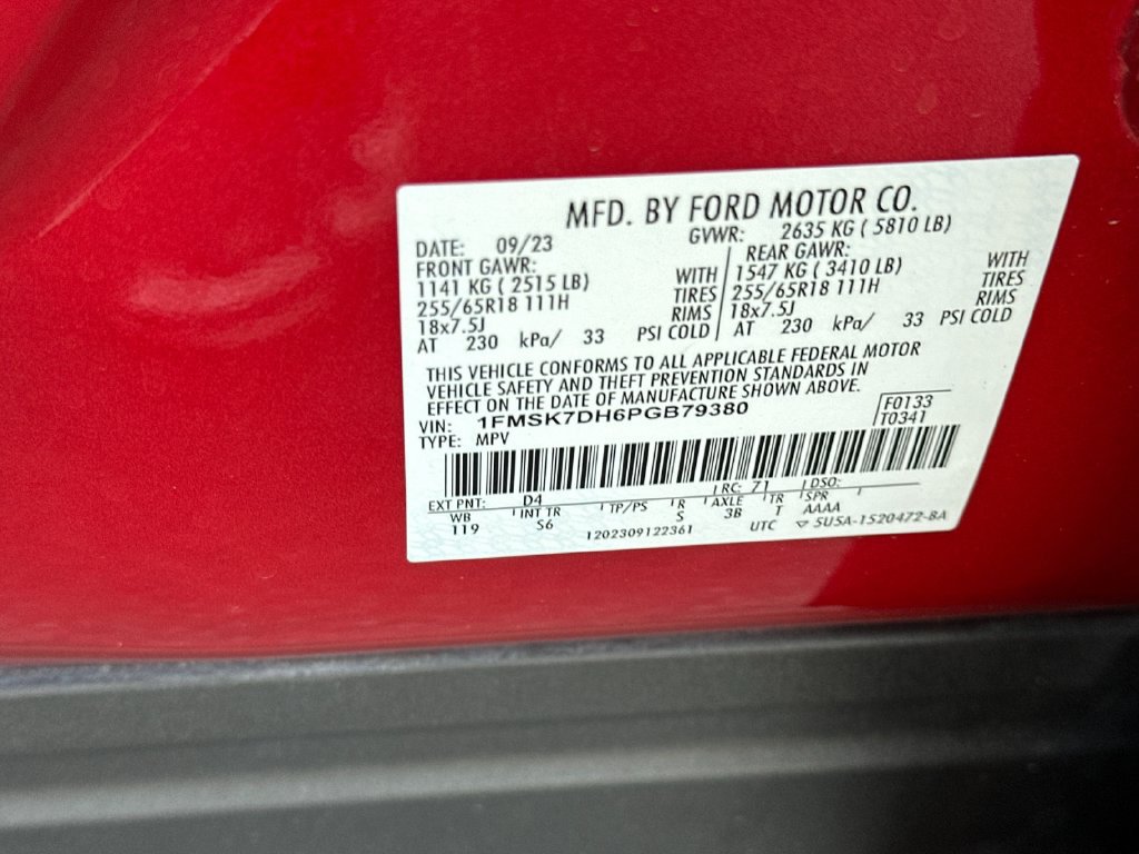 Certified 2023 Ford Explorer XLT w/ Equipment Group 202A RWD image 28