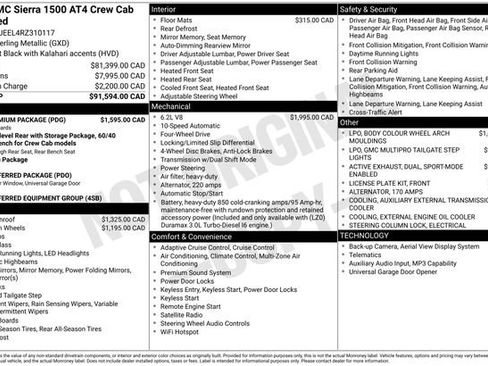 Used 2024 GMC Sierra 1500 AT4 w/ AT4 Premium Package AWD/4WD image 1