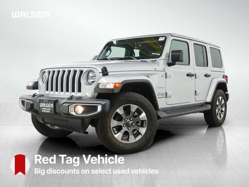 Used 2023 Jeep Wrangler Unlimited Sahara w/ Cold Weather Group AWD/4WD image 1