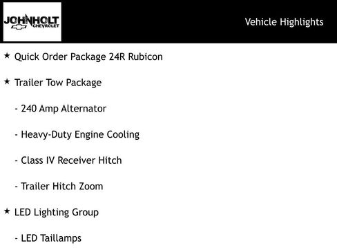 Used 2023 Jeep Gladiator Rubicon w/ LED Lighting Group image 12