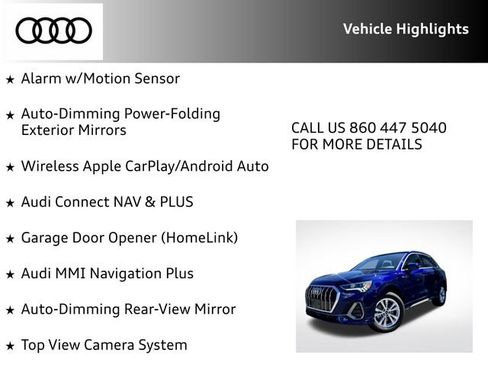 Certified 2024 Audi Q3 2.0T Premium Plus AWD/4WD image 44