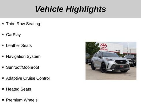 Used 2023 Toyota Highlander XSE FWD image 5
