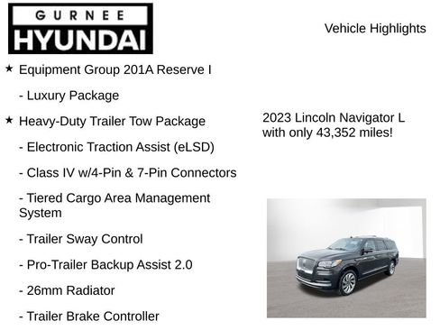 Used 2023 Lincoln Navigator L Reserve image 8