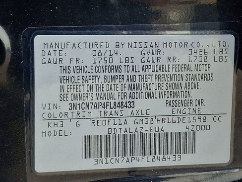 Used 2015 Nissan Versa S Plus image 25