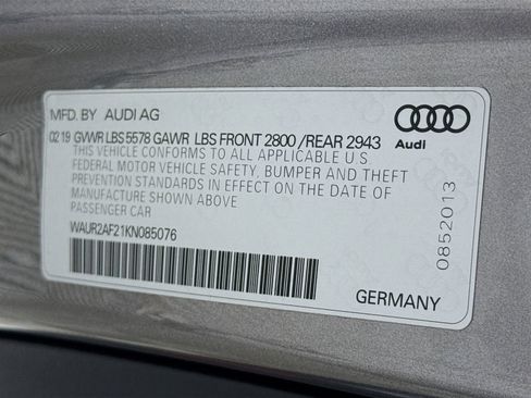 Used 2019 Audi A7 3.0T Premium Plus w/ Premium Plus Package image 33