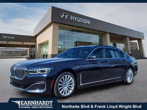 Used 2020 BMW 740i w/ Premium Package RWD image 1