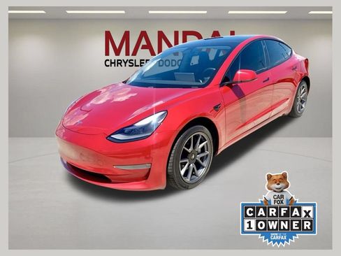 Used 2021 Tesla Model 3 Long Range AWD/4WD image 1