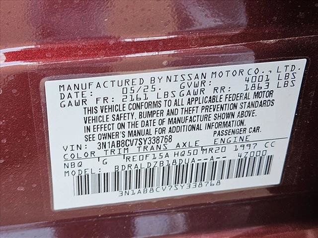 Used 2025 Nissan Sentra SV w/ Trunk Package FWD image 16