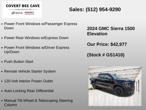 Used 2024 GMC Sierra 1500 Elevation RWD image 36