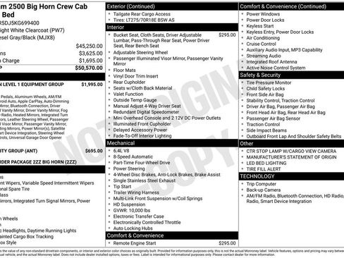 Used 2019 RAM 2500 Big Horn image 41