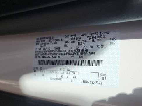 New 2026 Ford Transit 350 148 High Roof Extended w/ Load Area Protection Package image 15