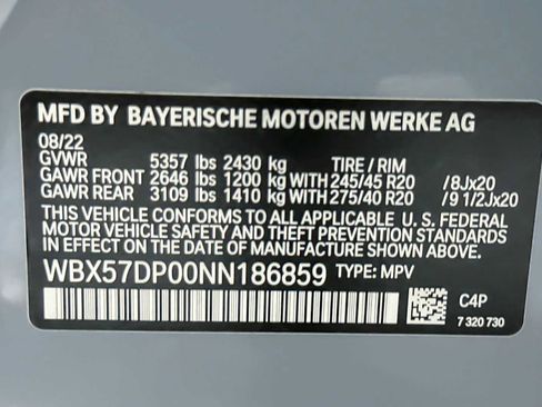 Used 2022 BMW X3 xDrive30i w/ M Sport Package 2 image 30