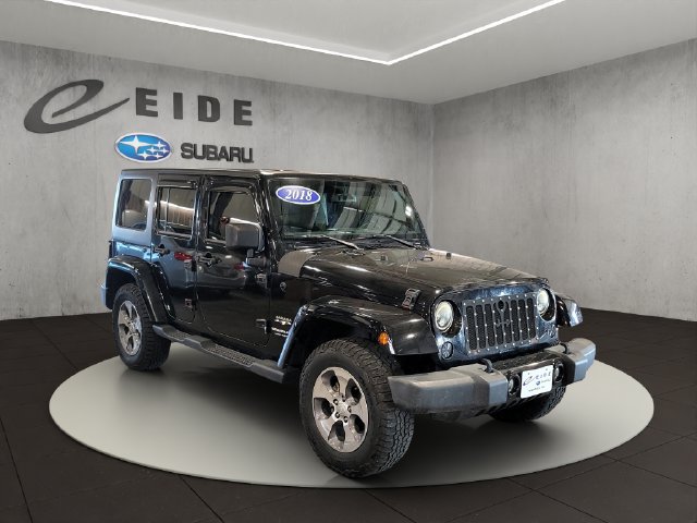 Used 2018 Jeep Wrangler Unlimited Sahara AWD/4WD image 1