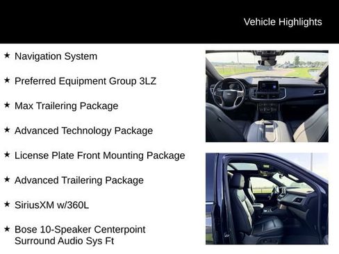 Certified 2024 Chevrolet Tahoe High Country w/ Advanced Technology Package AWD/4WD image 12