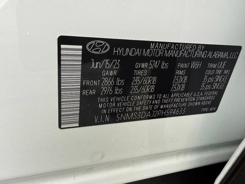 Used 2023 Hyundai Santa Fe SEL w/ Premium Package AWD/4WD image 39
