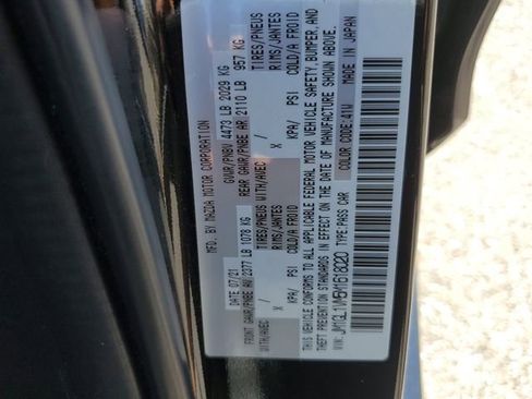 Certified 2021 MAZDA MAZDA6 Touring image 30