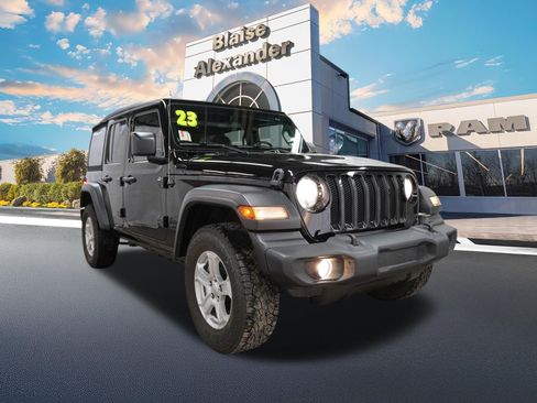 Used 2023 Jeep Wrangler Sport S image 1