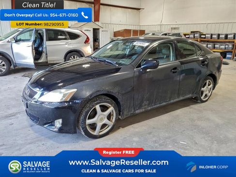 Used 2007 Lexus IS 250 Sedan 4 Door image 1