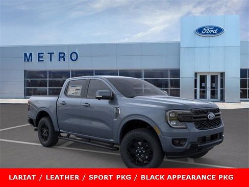 New 2025 Ford Ranger Lariat w/ Black Appearance Package image 1