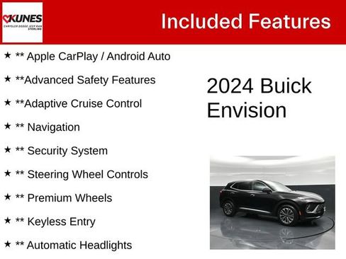 Used 2024 Buick Envision Preferred AWD/4WD image 4