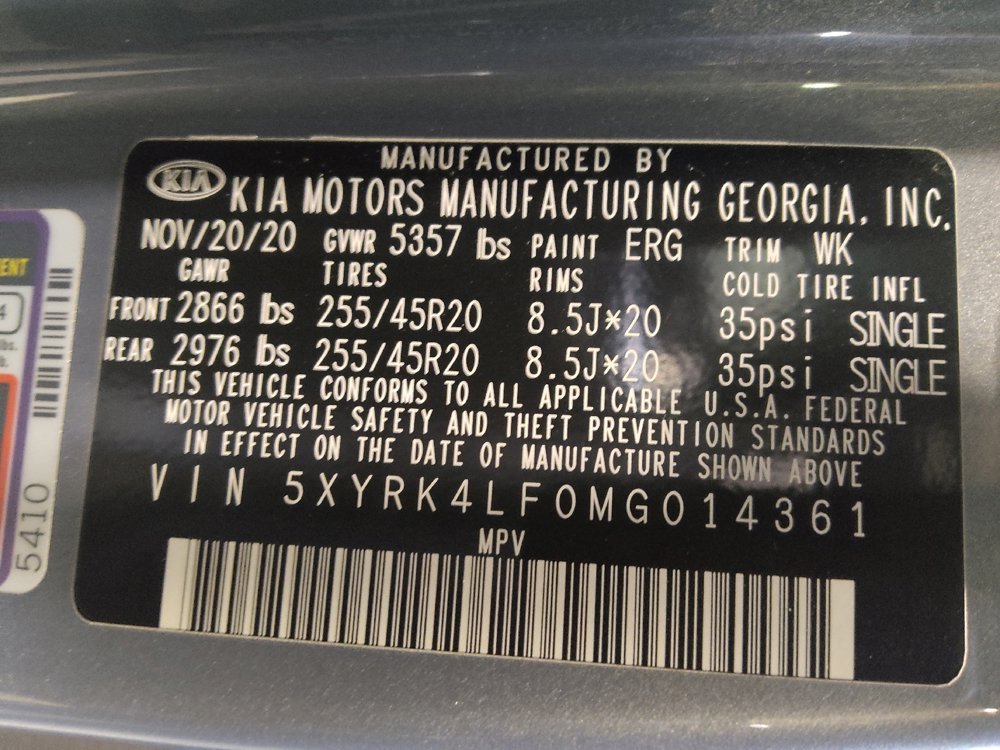 Used 2021 Kia Sorento SX FWD image 33