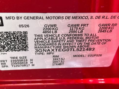 New 2026 Chevrolet Equinox RS w/ Safety and Technology Package AWD/4WD image 23