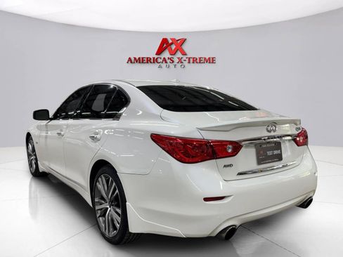 Used 2016 INFINITI Q50 Red Sport 400 AWD/4WD image 5